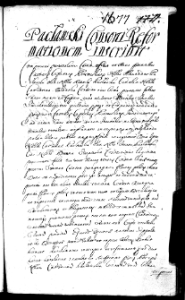 Pacławski consorti reformationem inscribit