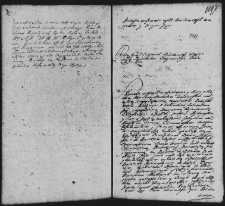 Remisja w sprawie Koziełłów z Wazgirdem, 11 IX 1762 r.