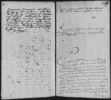 Remisja w sprawie Hecyków z Żabami, 11 IX 1762 r.