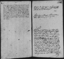 Remisja w sprawie Steffanowskiego z Hłaską, 11 IX 1762 r.