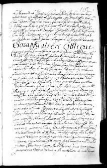 Sozanski alteri obligat, 9 IV 1669 r.