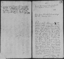 Dekret w sprawie Snarskich z Snarskim, 16 VII 1762 r.
