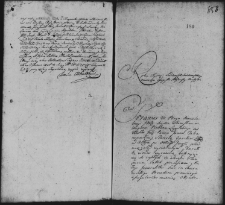 Dekret w sprawie księdza Ungiera z Ciechanowieckim, 31 VIII 1762 r.