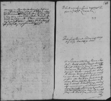Dekret w sprawie Kolędów z Krukowskimi, 28 VIII 1762 r.