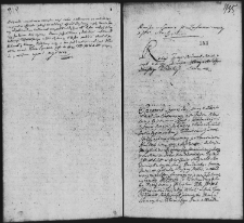 Dekret w sprawie Olechinowiczów z Tołokonskim, 26 VIII 1762 r.