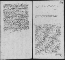 Dekret w sprawie Iwaszkiewicza z Dowgiałła, 27 VIII 1762 r.
