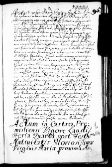 Jaworski consorti reformat, 11 IX 1669 r.