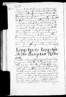 G. Kopystynski n. Popiel quietat,17 X 1669 r.