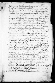 Baraniecki Rytarowskiego quietat, 29 I 1670 r.