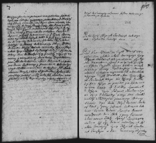 Dekret w sprawie Makarskiego z Sycionko, 3 IX 1762 r.