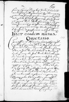 Inter eosdem mutua quietatio, 27 II 1670 r.