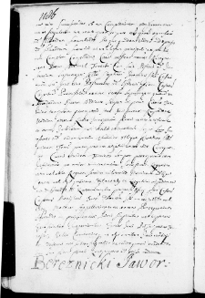 Bereznicki Jaworskiemu obligat, 10 III 1670 r.