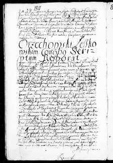 Orzechowski Leszkowskim coniugibus scriptum roborat
