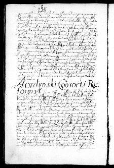 Horodynski consorti reformat, 3 III 1667 r.