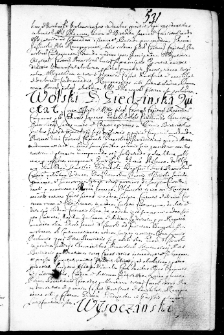Wysoczanski consorti reformat, 15 III 1667 r.