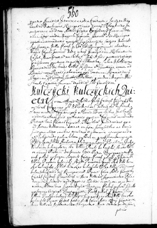 Kulczycki Kulczyckich quietat, 16 III 1667 r.