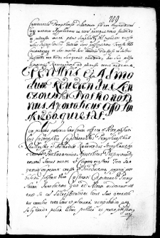 Perillustris et admodum reverendus Lenczowski prothonotarius apostolicus Ossolińskiego quietat