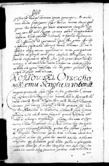 Kozłowska Orzechowskiemu scriptum roborat