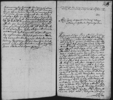 Akt dekretowy w sprawie Rościńskich z Sorokami, 11 IX 1762 r.