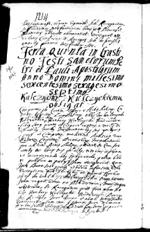 Kulczycki Kulczyckiemu obligat, 30 VI 1667 r.