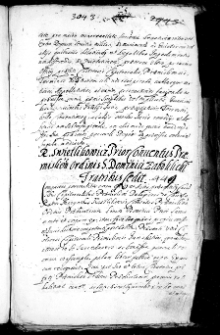 R. Swietlikiewicz prior praemislien[sis] ordinis S. Dominici Zaboklickich fratribus cedit
