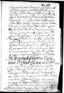 Modrzeiowski conventui varsaviensi viginum censum inscribit