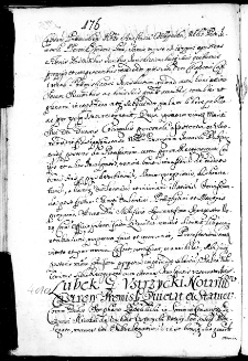 Lubek G. Ustrzycki notarium castren[sis] premisl[iensis] quietat et statuet