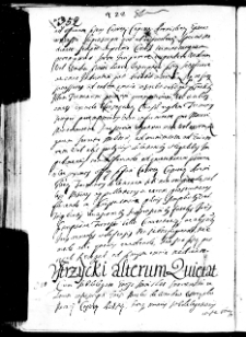 Ustrzycki alterum quietat, 7 II 1671 r.