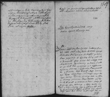Remisja w sprawie Gnatowskiego z Bielackim, 11 IX 1762 r.