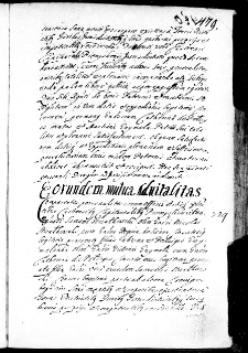 Eorundem mutua aduitalitas, 20 II 1671 r.