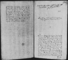 Dekret w sprawie Oganowskiego z Woronowiczami, 11 IX 1762 r.