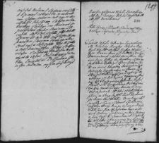 Remisja w sprawie Towiańskiego z Nornickimi, 11 IX 1762 r.
