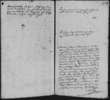 Remisja w sprawie Jackowskich z Cudowskimi, 11 IX 1762 r.