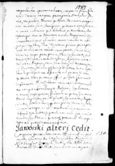 Jaworski alteri cedit, 30 VI 1671 r.