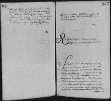 Remisja w sprawie Oskierki z Białłoszewiczem, 11 IX 1762 r.