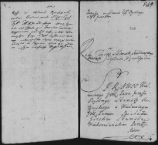 Remisja w sprawie Bystrego z Górskim, 11 IX 1762 r.