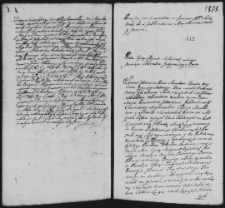 Remisja w sprawie Świąteckich z Jabłońskimi, 11 IX 1762 r.