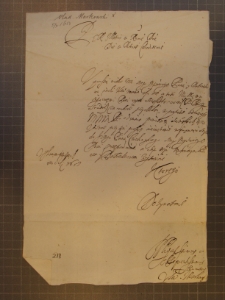 List Władysława Markowskiego do Marcjana Wituskiego z 5 VII 1653 r.