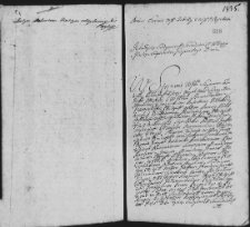 Remisja w sprawie Zabiełły z Ruselami, 11 IX 1762 r.