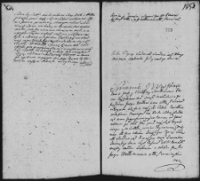 Remisja w sprawie Paców z Wołłowiczem, 11 IX 1762 r.