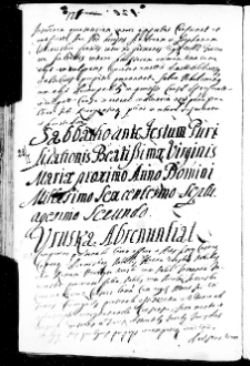 Uruska abrenuntiat, 29 I 1672 r.