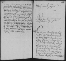 Remisja w sprawie Joczyńskiego z Tyszkiewiczem, 11 IX 1762 r.