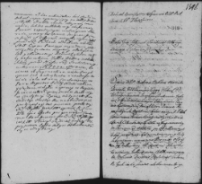 Dekret w sprawie Butlera z Dłuskimi, 11 IX 1762 r.