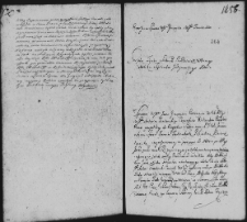 Remisja w sprawie Giecewicza z Towiańskim, 11 IX 1762 r.