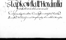 Remisja w sprawie Hryckiewicza z Kiersnowskimi, 11 IX 1762 r.