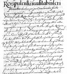 Remisja w sprawie Uzłowskiej z Glindziczem, 11 IX 1762 r.