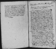 Remisja w sprawie Mokrzeckich z Pokroszyńskimi, 11 IX 1762 r.