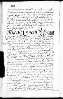 Terlecki consorti reformat, 27 III 1673 r.