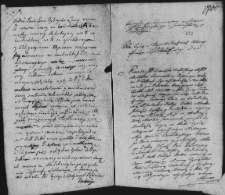 Remisja w sprawie Truskowskiego z Iwanowskim, 25 IX 1762 r.