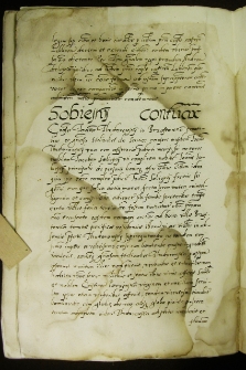 Sobiesky contumax, 15 III 1610 r.,